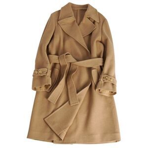 Bottega Veneta Long Coat With Belt